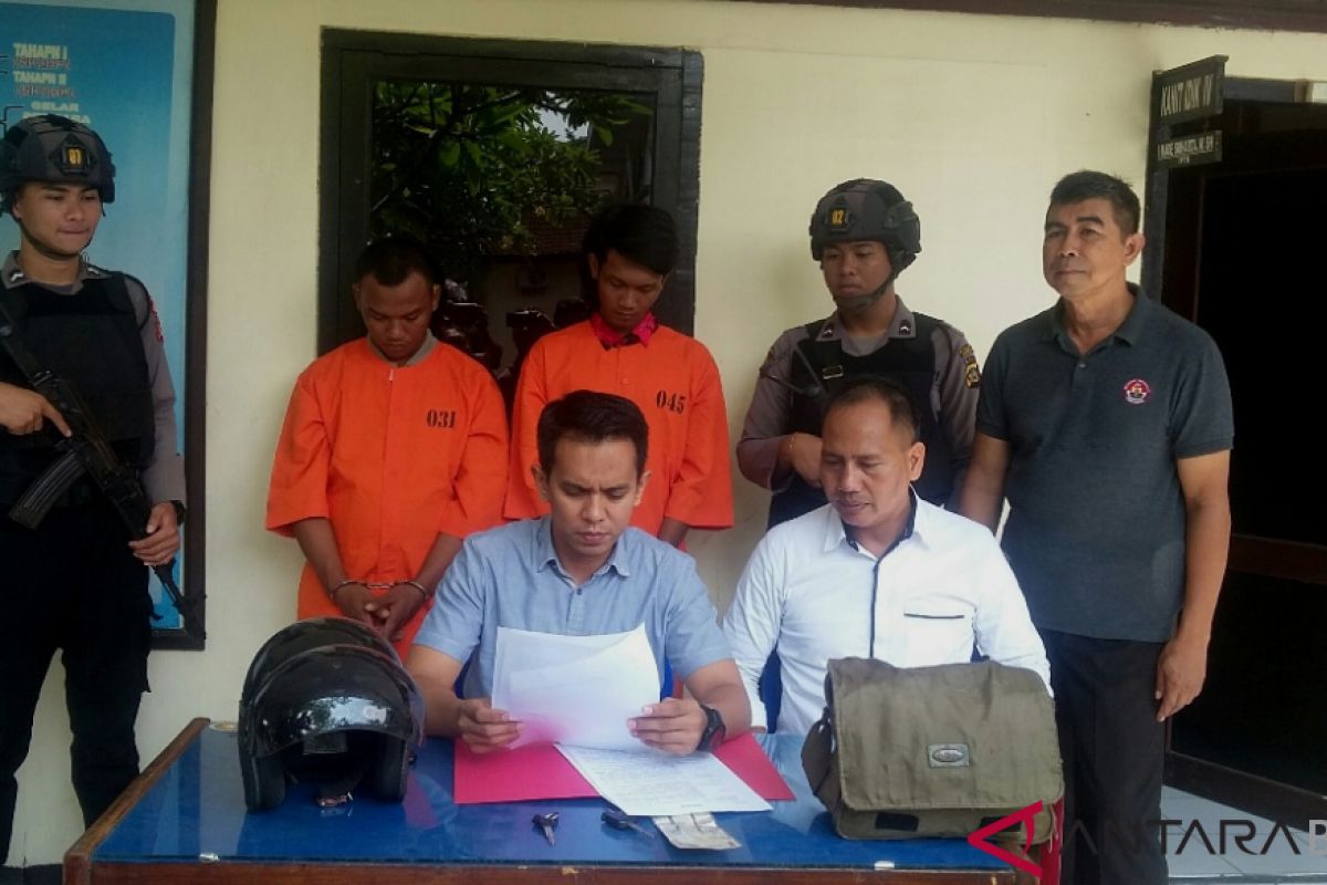 Polres Jembrana tangkap pencuri spesialis motor