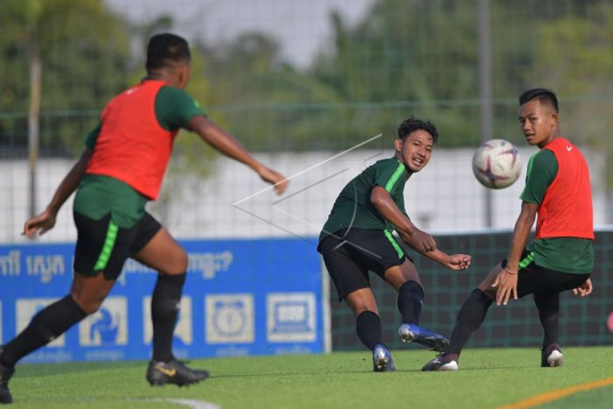 Jelang Kualifikasi Piala Asia, Timnas U-23 Latihan Ringan di Vietnam