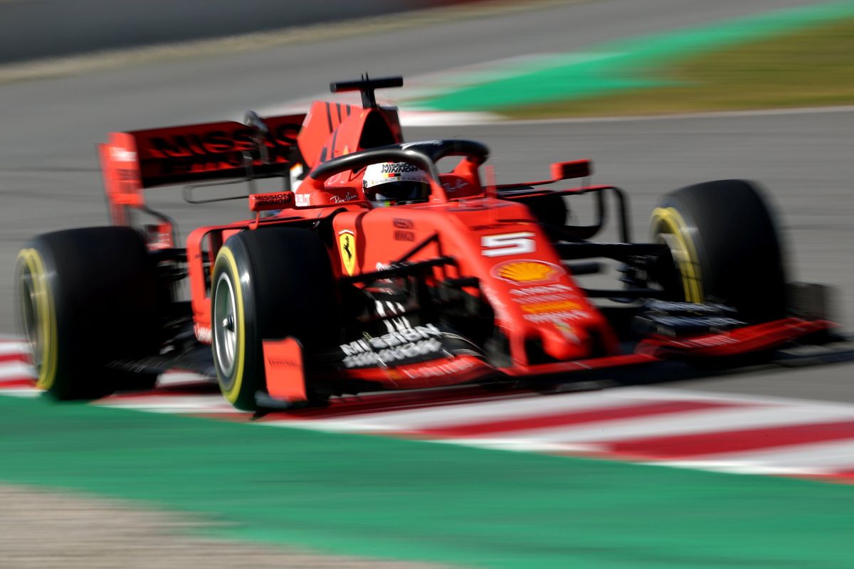 Vettel: hari pertama tes pramusim nyaris sempurna