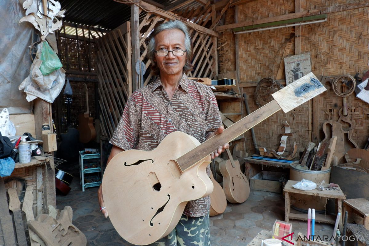 Gitar Yogyakarta diekspor ke mancanegara