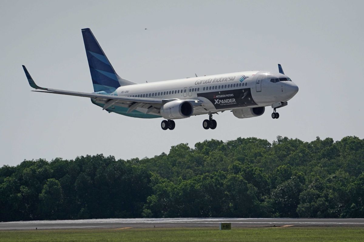 Xpander "terbang" bersama Garuda Indonesia