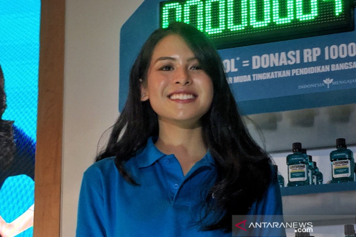 Maudy Ayunda sebarkan kebaikan lewat sosial media