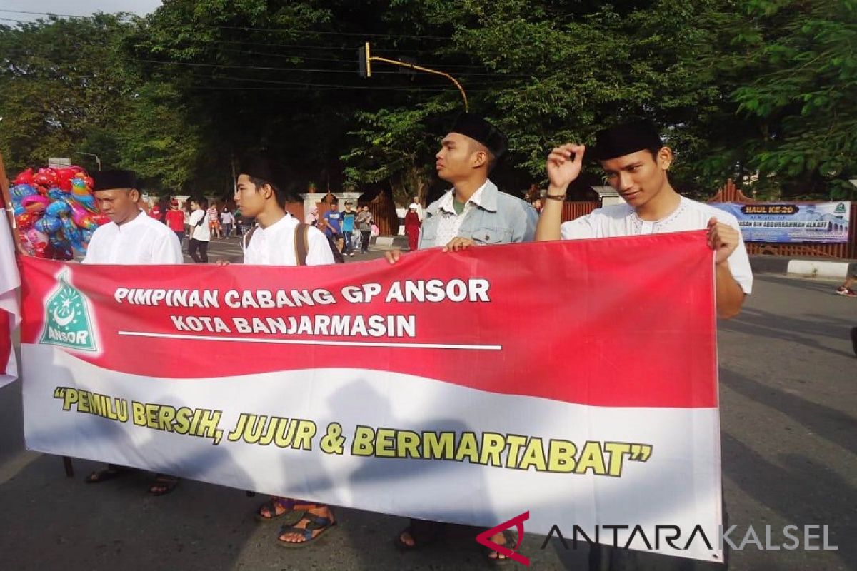 GP Ansor Sosialisasikan Pemilu Damai Dan Demokratis