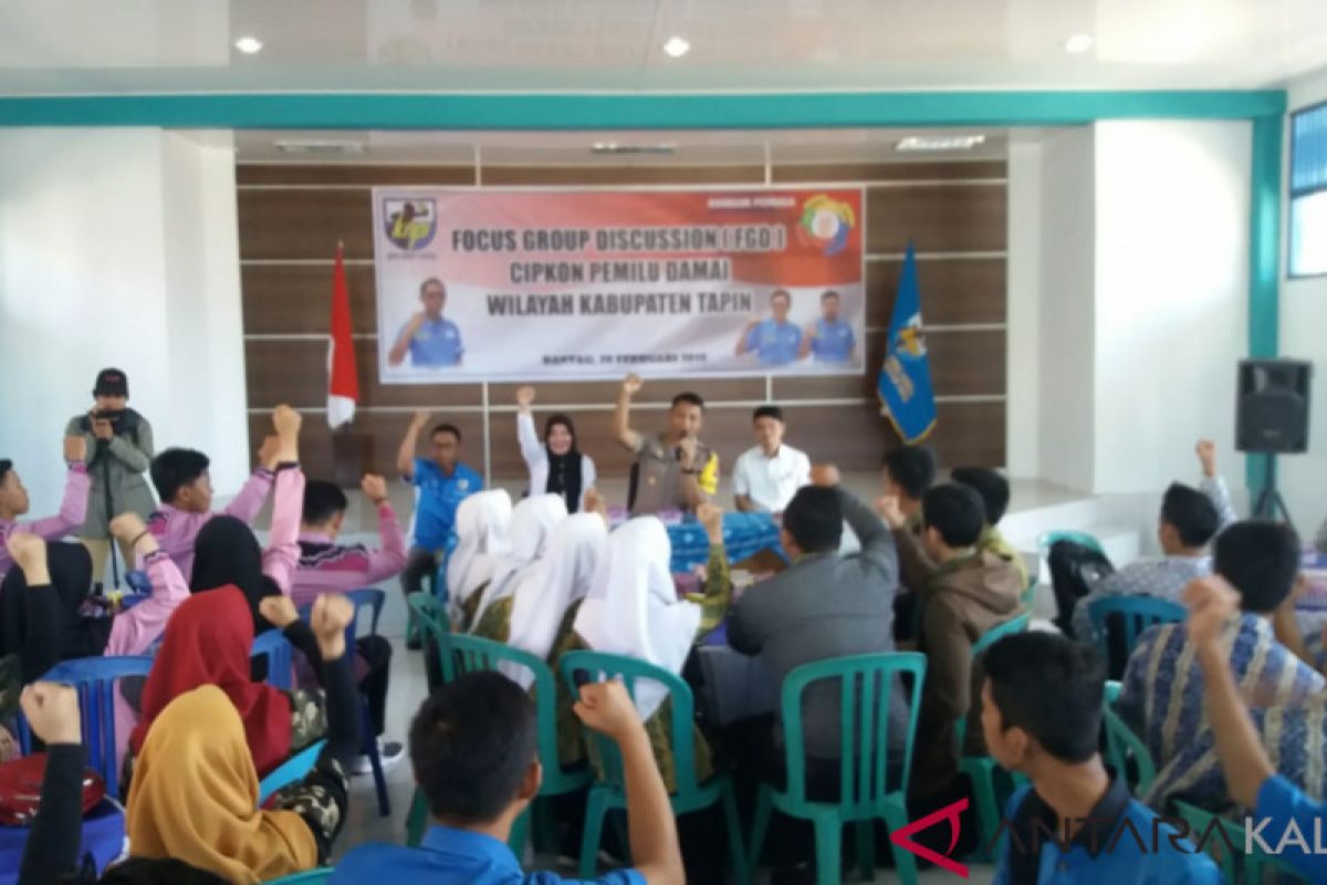 KNPI Tapin Laksanakan FGD Cipkon Pemilu Damai