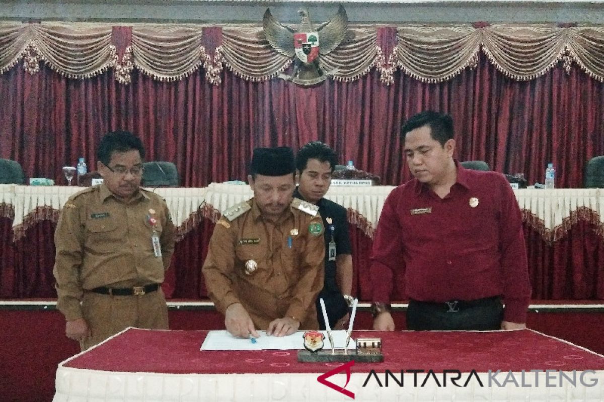 DPRD sahkan raperda RPJMD Barito Timur 2018-2023