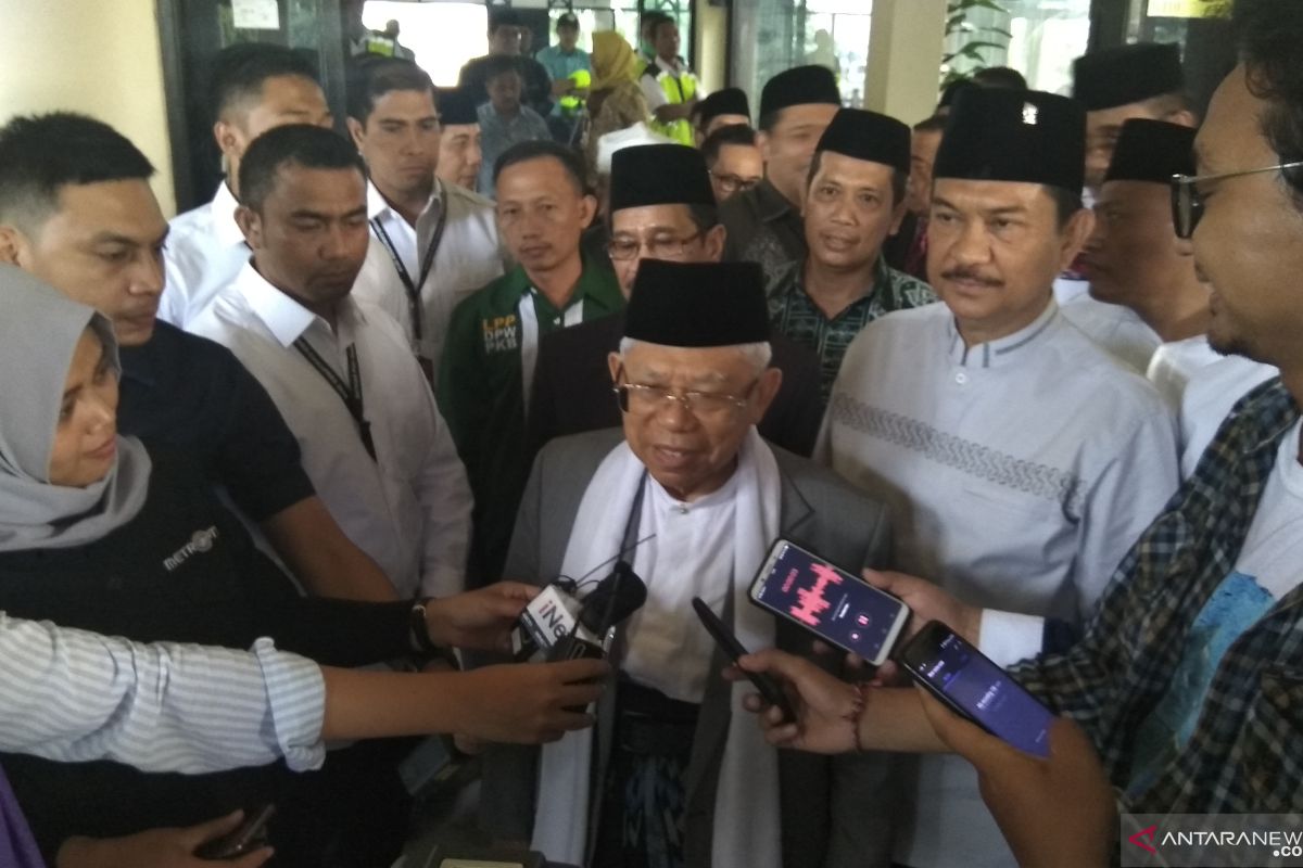 Ma'ruf yakini elektabilitasnya di Sulawesi Selatan tinggi