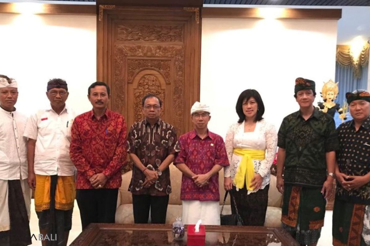 Inti Bali bertemu Gubernur Bali terkait Imlek