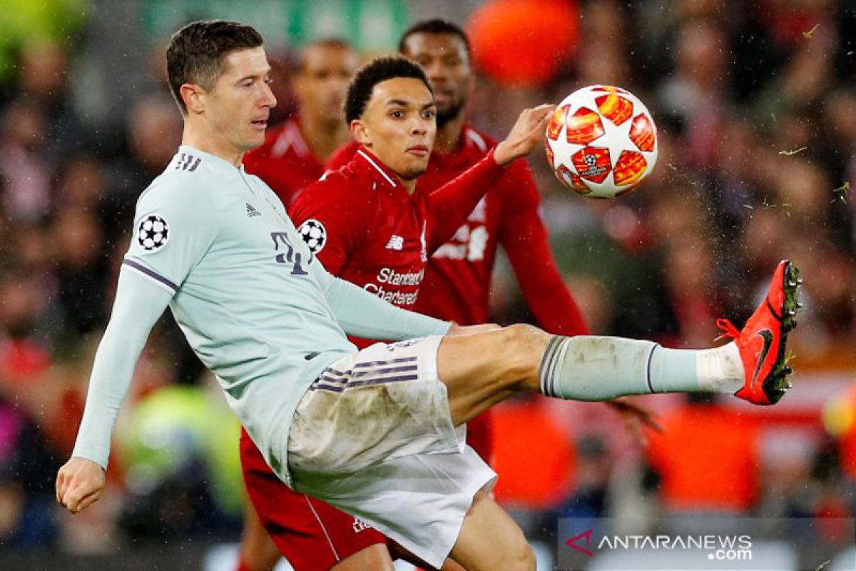 Liverpool dan Bayern saling waspada di Piala Champions