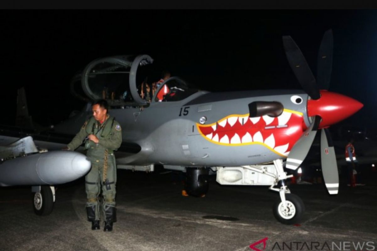 Pesawat tempur TNI AU gelar patroli di Langit Kepri