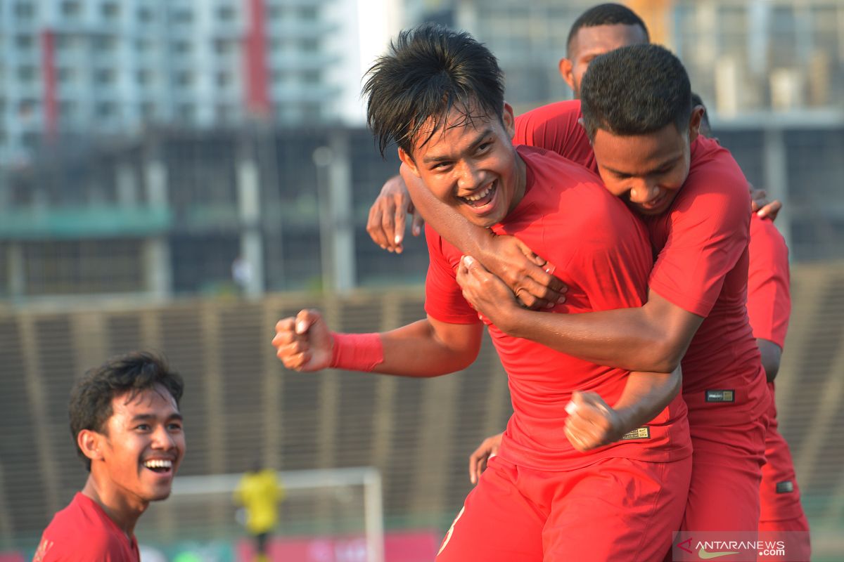 Dua kali unggul, Indonesia harus puas diimbangi Malaysia 2-2