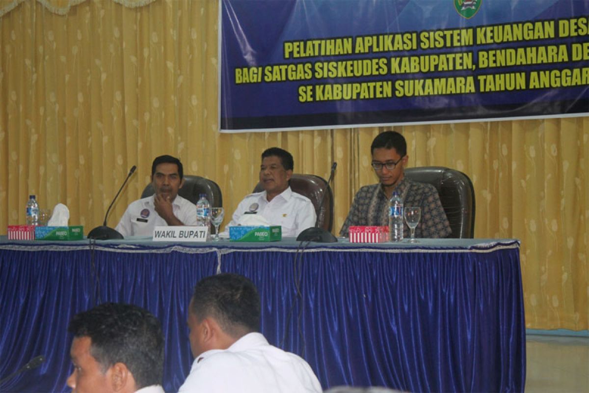 Satgas Siskeudes Sukamara wajib bantu pemerintah desa dalam pengelolaan keuangan