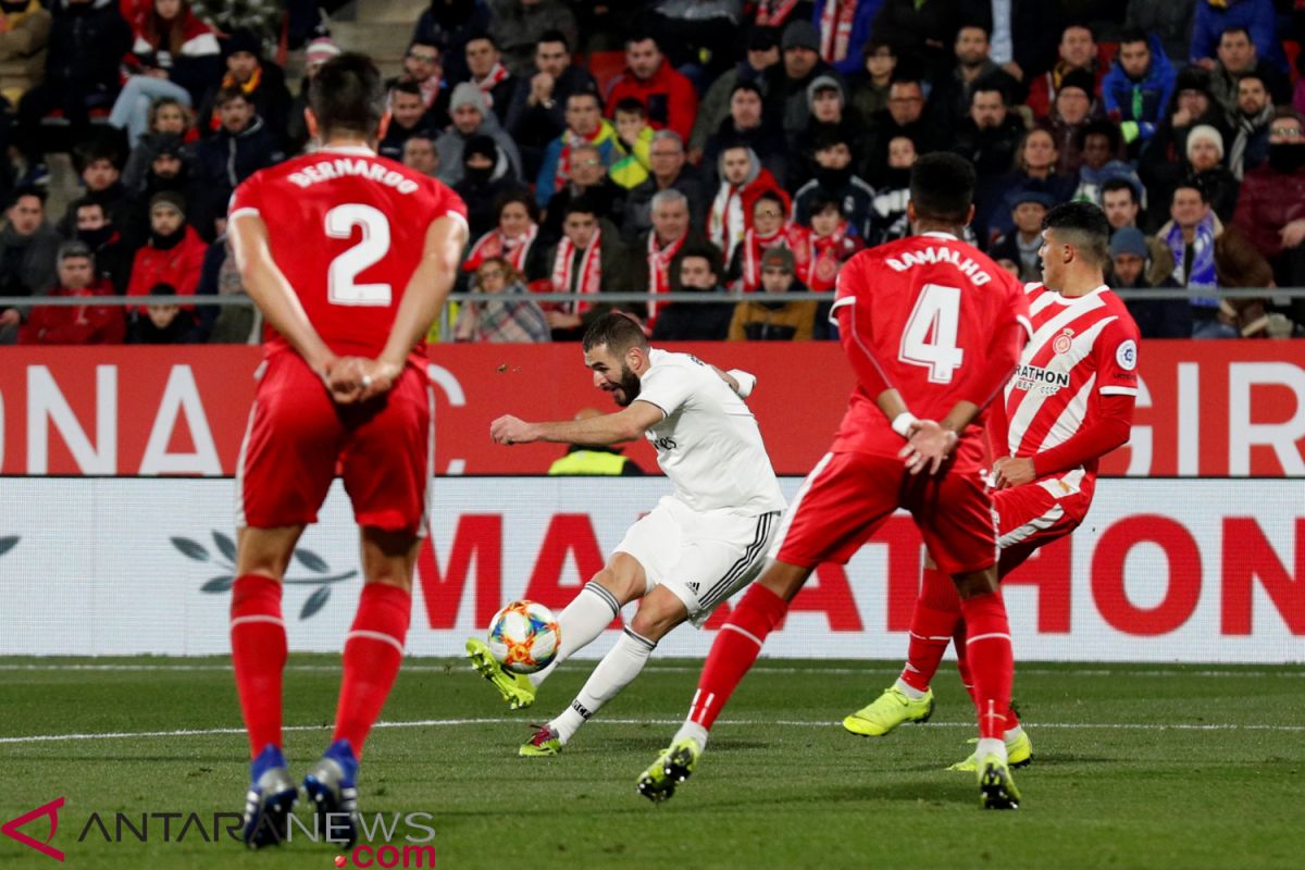 Real Madrid maju ke semifinal Copa del Rey, atasi Girona 3-1