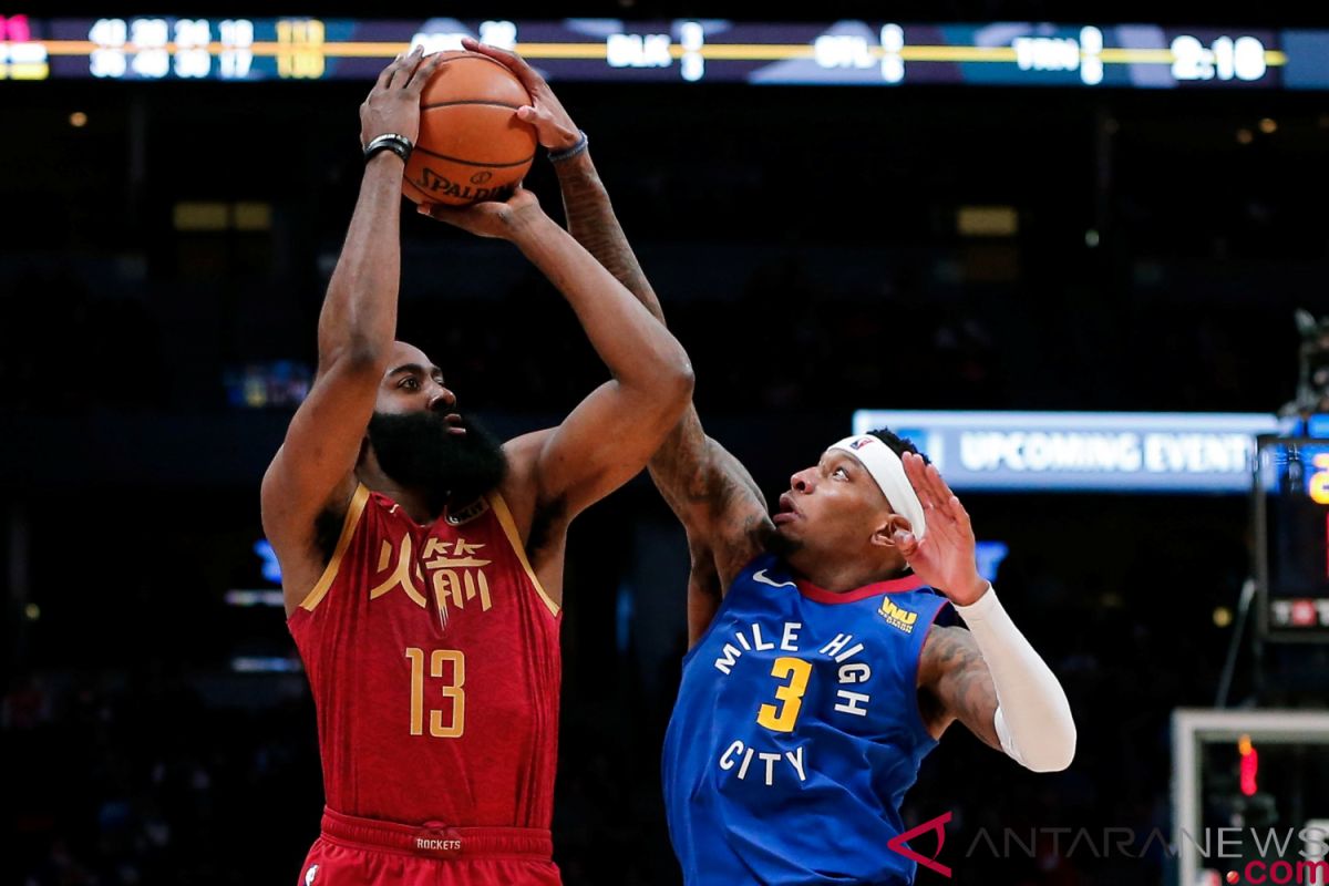 NBA hari ini, rekor Harden berlanjut tapi Rockets kalah