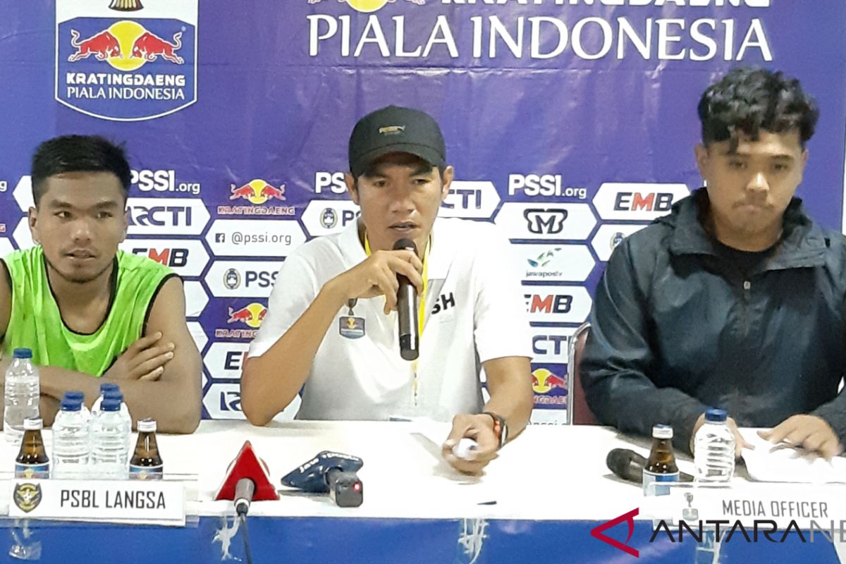 PSBL Langsa tak kecewa tersingkir dari Piala Indonesia