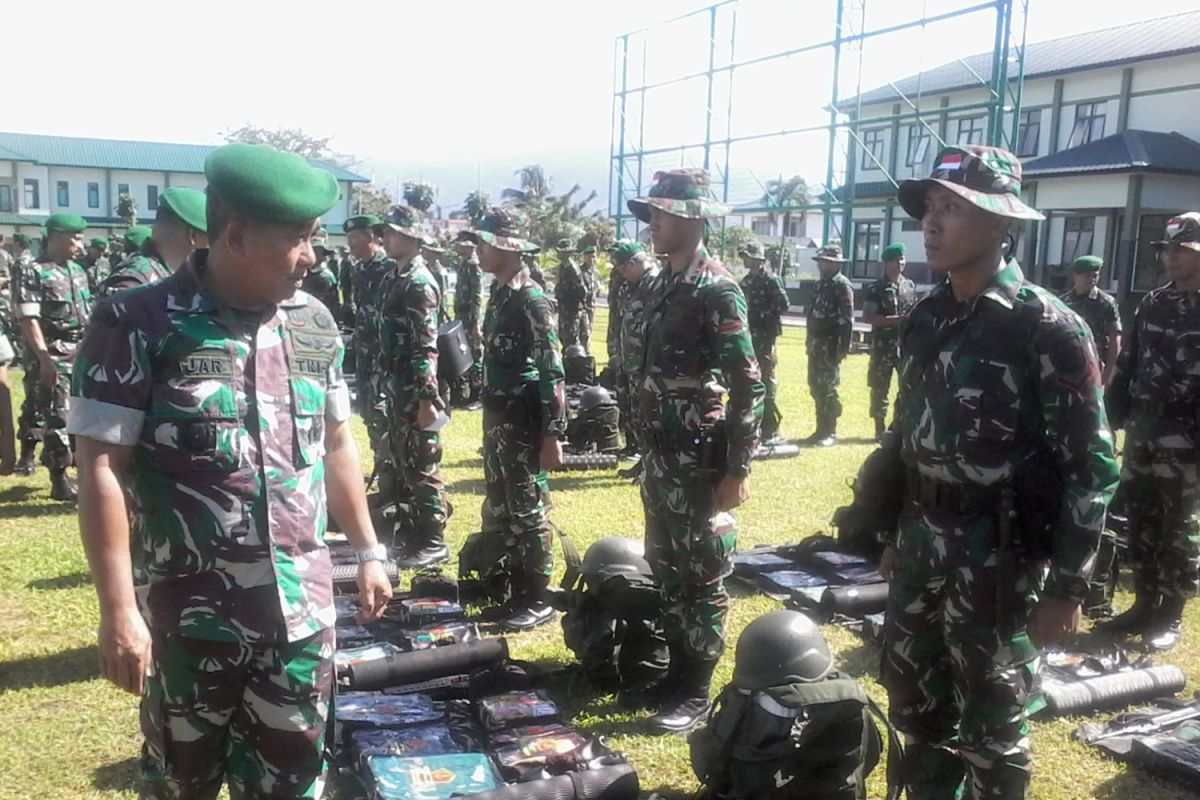 Kodam gelar apel kesiapan Satgas pulau terluar