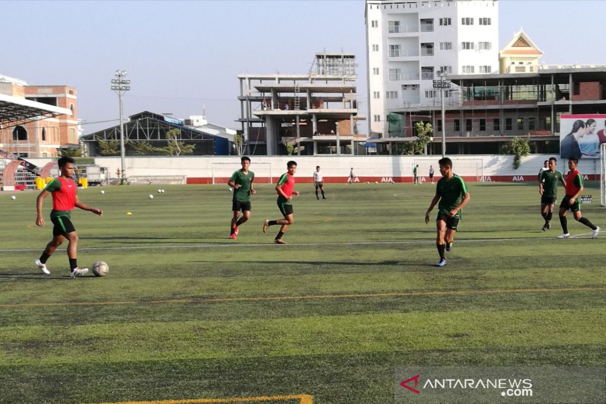 Timnas U-22 benahi pertahanan jelang kontra Kamboja