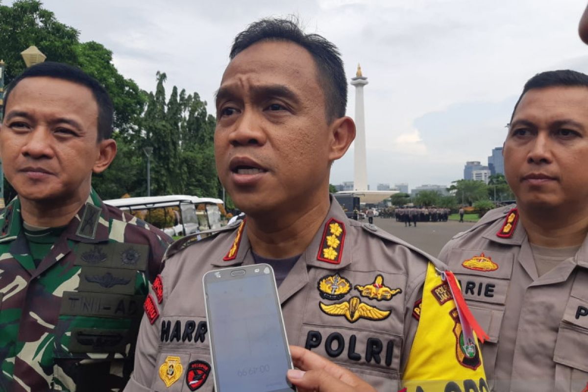 Polisi tangkap koboi todongkan senjata di Jakarta Pusat