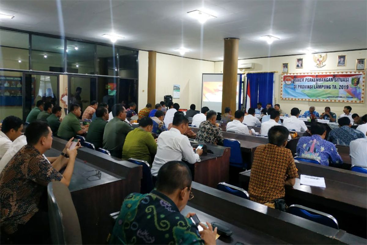 Kesbangpol dan Kemhan Lampung Antisipasi Ancaman Jelang Pemilu 2019