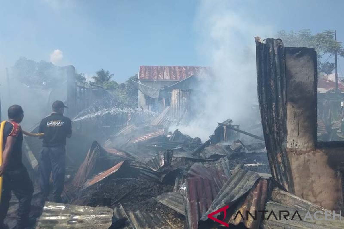 Dua rumah warga terbakar di Sabang
