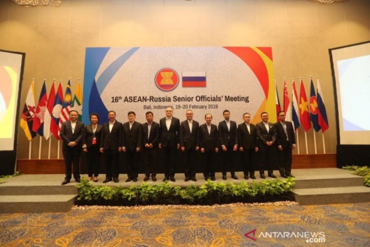 ASEAN-Rusia tekankan kerja sama kemitraan strategi