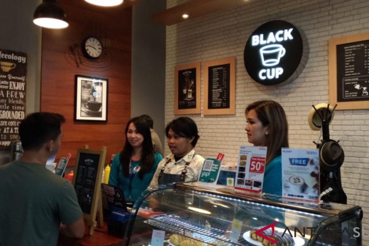 BNI Angkat UMKM Milenial "Black Cup" Berbasis Produk Lokal