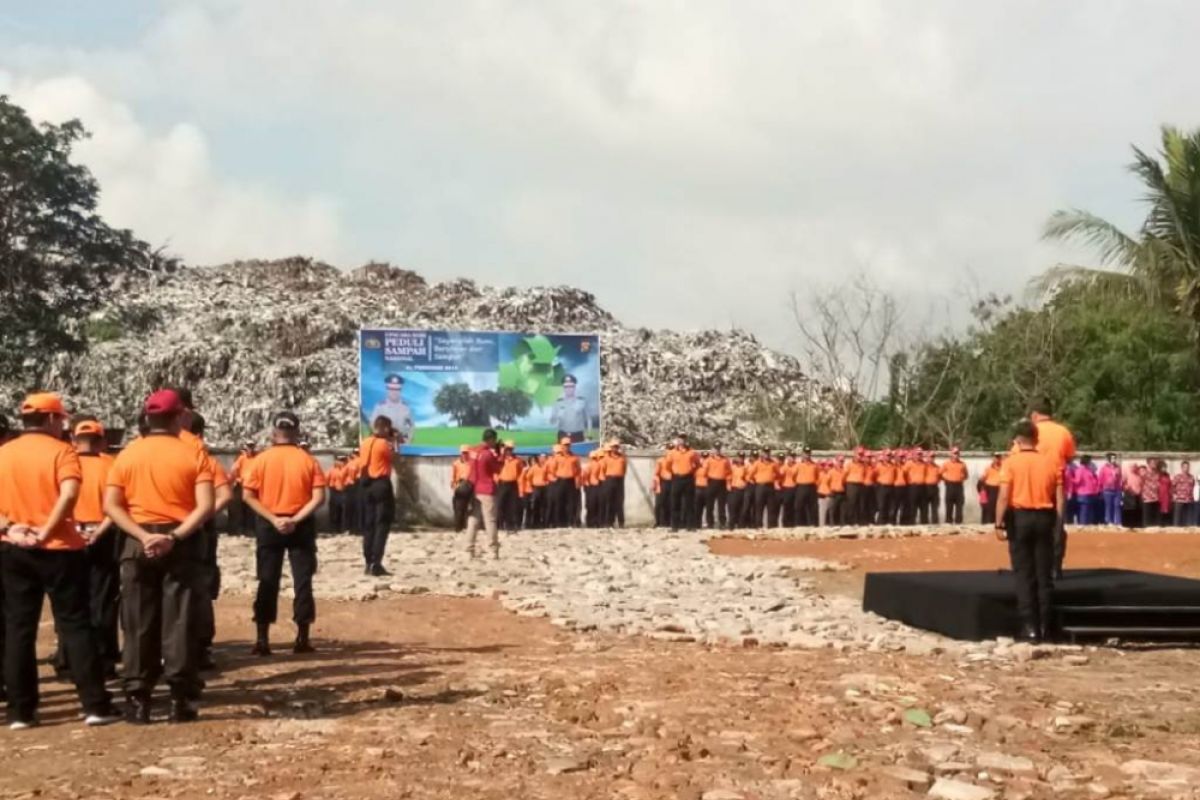 Hari Peduli Sampah Nasional, Polda Jambi gelar apel di TPA Talang Gulo