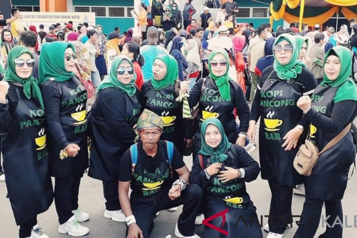 Kalimantan Crossborder Festival 2019 tampilkan kopi pancong