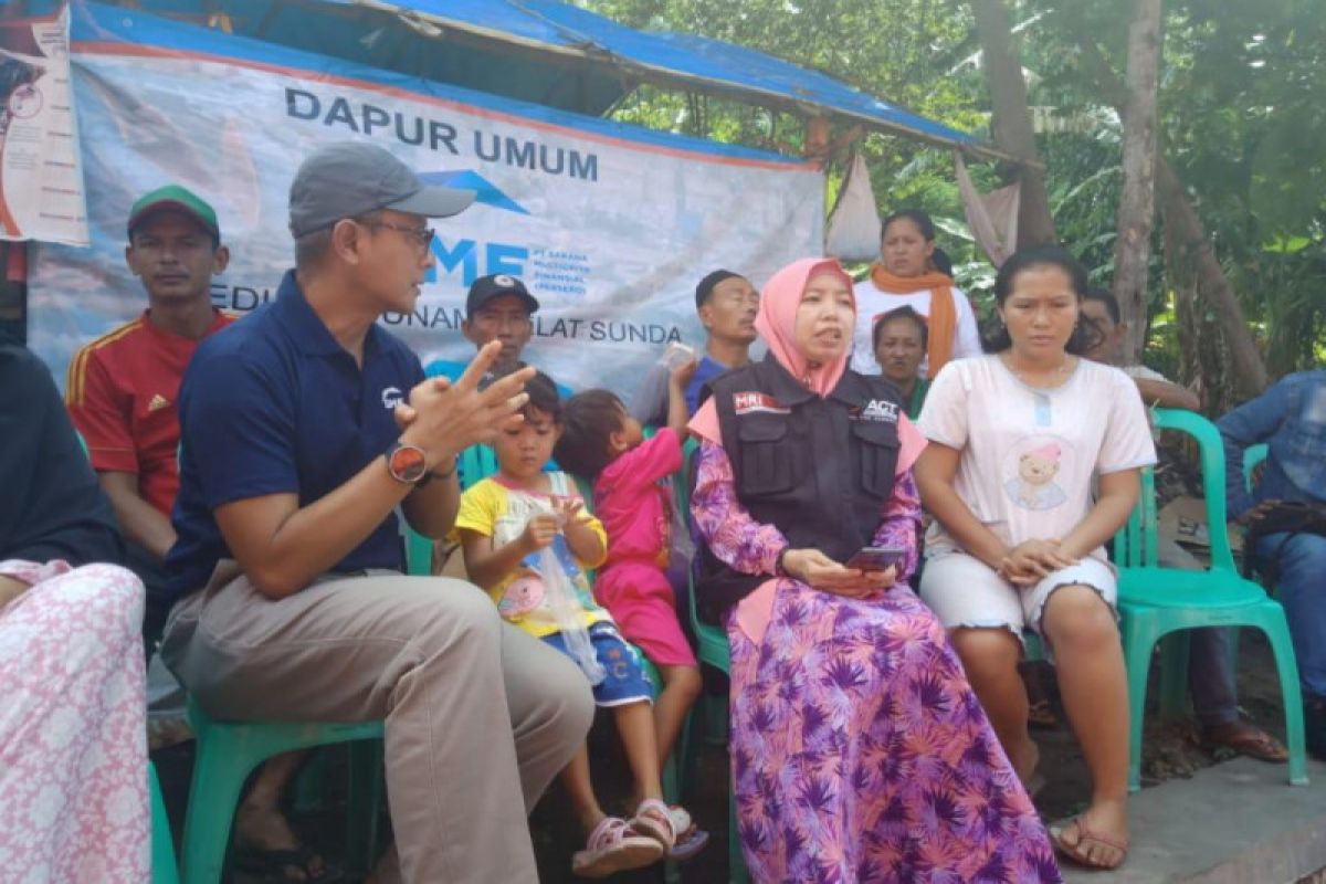 SMF-ACT buka dapur umum untuk korban tsunami Lampung Selatan