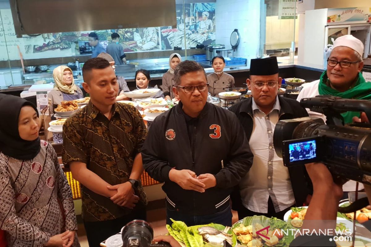 Hasto cerita pentingnya kuliner nusantara dalam politik nasional