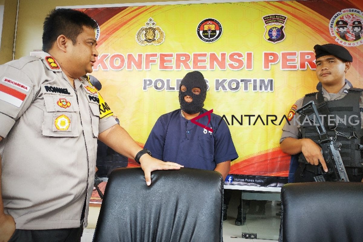 Penjambret di Sampit ditangkap setelah kabur tinggalkan sepeda motor