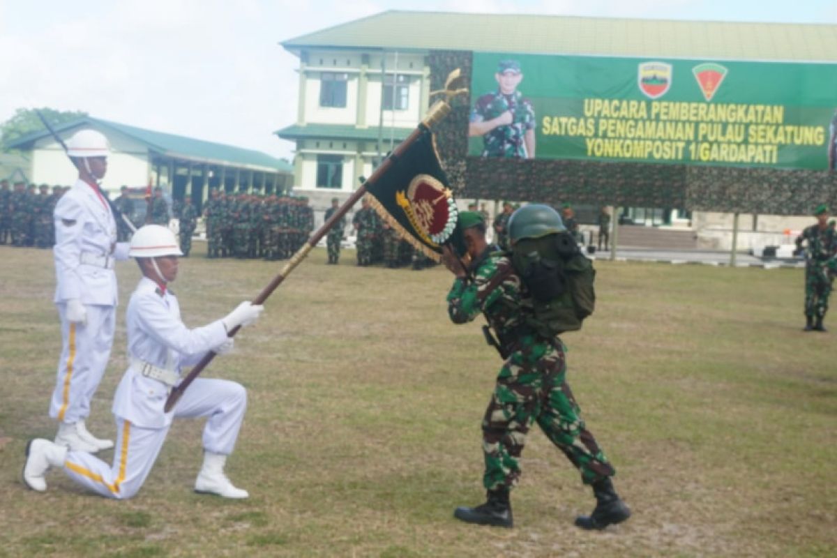 Sepuluh prajurit ditugaskan jaga pulau terluar di Natuna