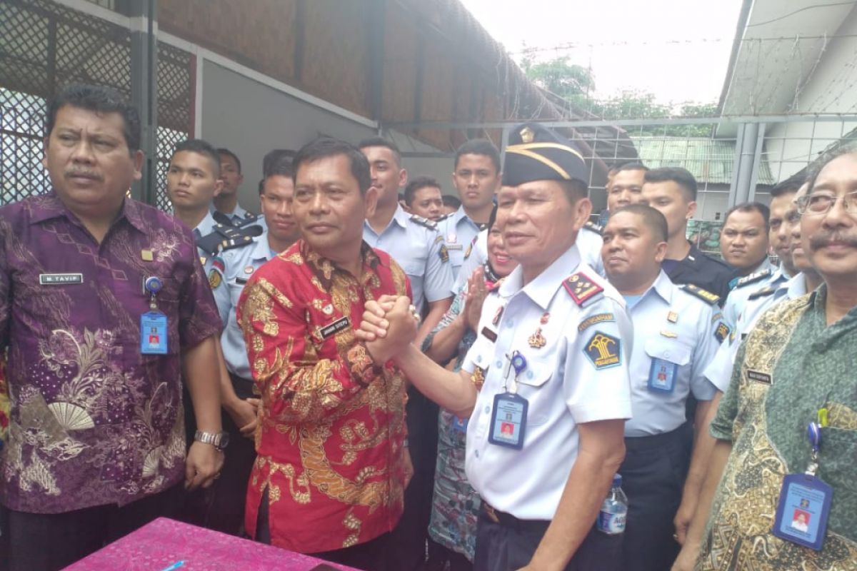 Kemenkum HAM Sumut sosialisasi penguatan integritas di Lapas Lobusona Rantauprapat