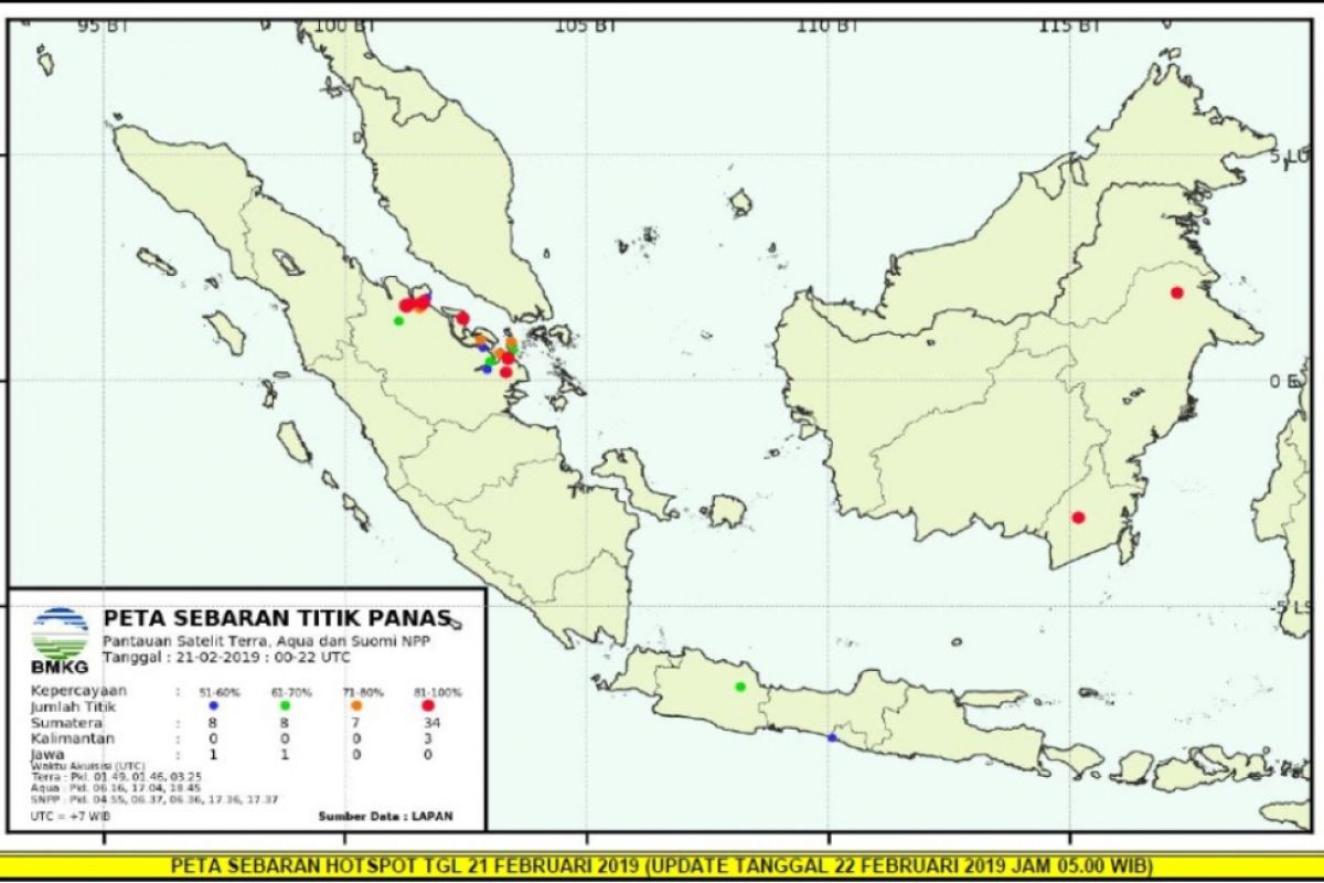 BMKG: Tak ada titik panas di Jambi