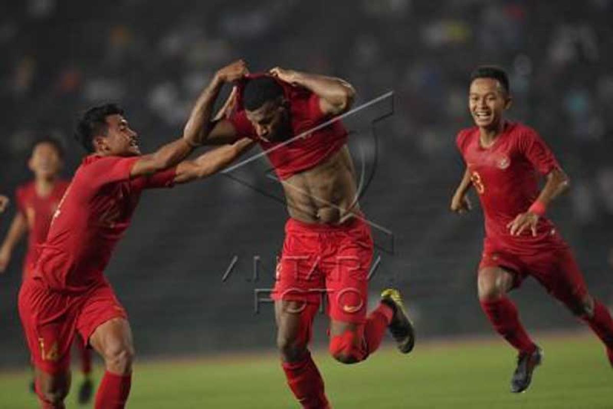 Indonesia ke semifinal setelah bungkam Kamboja 2-0