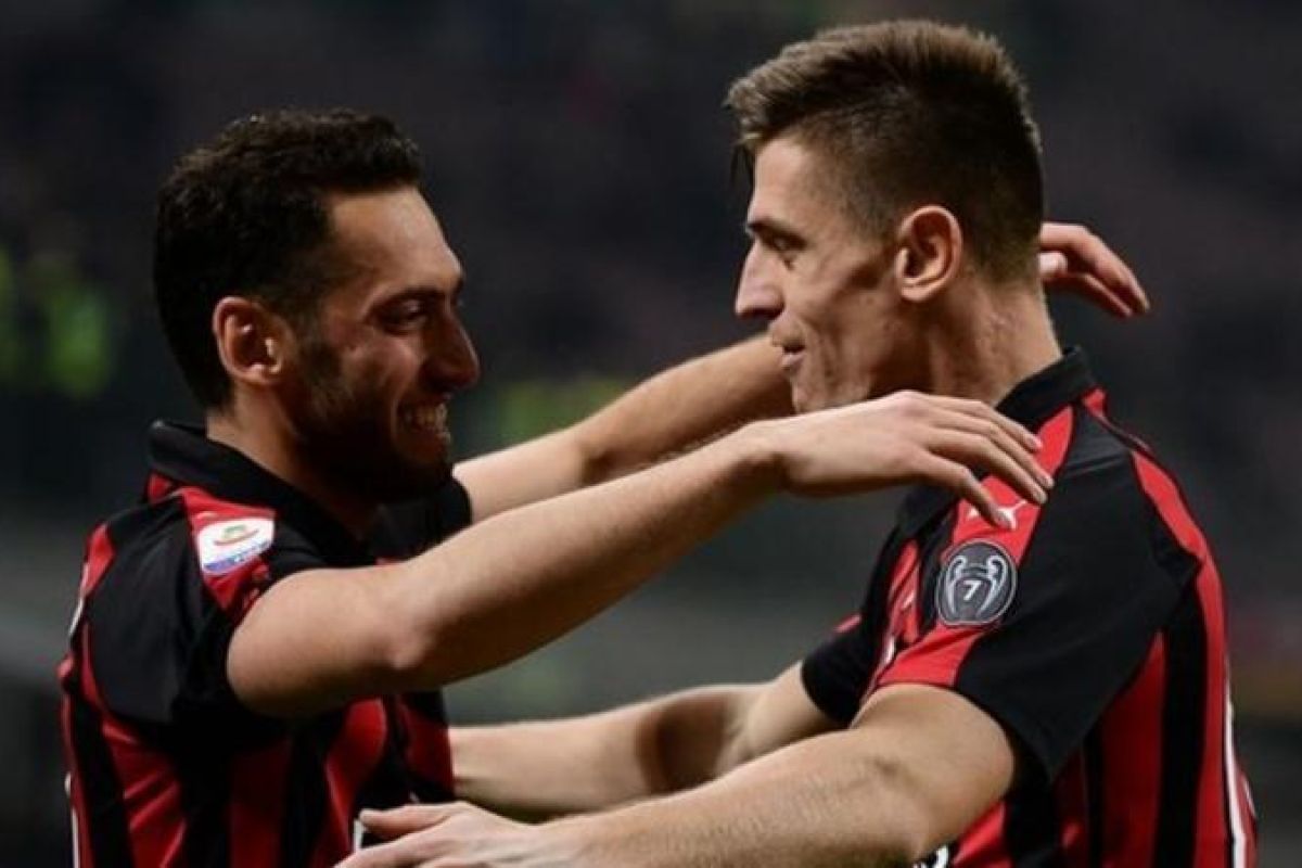 Milan menang tekuk Empoli tiga gol tanpa balas