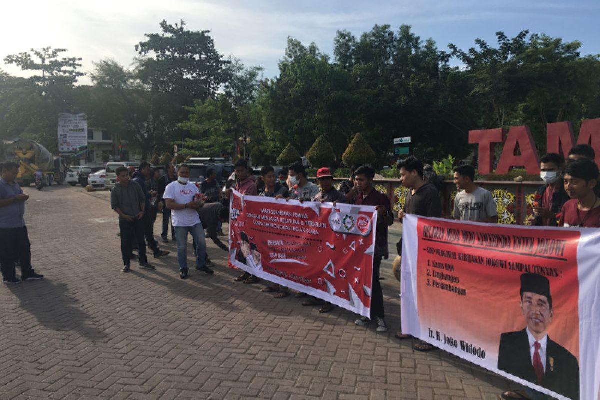 Relawan Jokowi Gelar Deklarasi Pemilu Damai