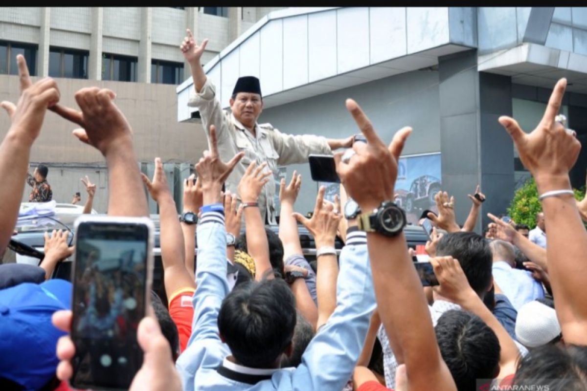 Prabowo bakal hadiri deklarasi dukungan purnawirawan TNI-Polri di Yogyakarta