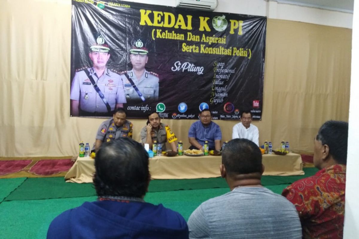 Warga Jakarta Utara-Polisi gelar diskusi keamanan wilayah