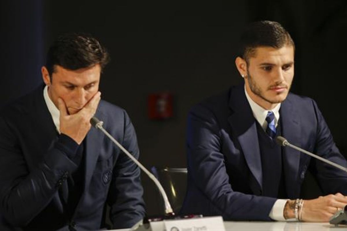 Striker Inter Milan Mauro Icardi  menanti pinangan Real Madrid