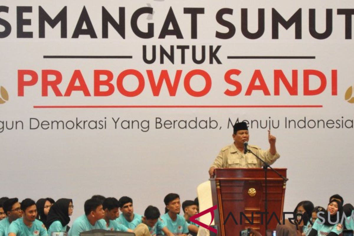 Prabowo bertekad menghabiskan sisa hidup hanya untuk rakyat