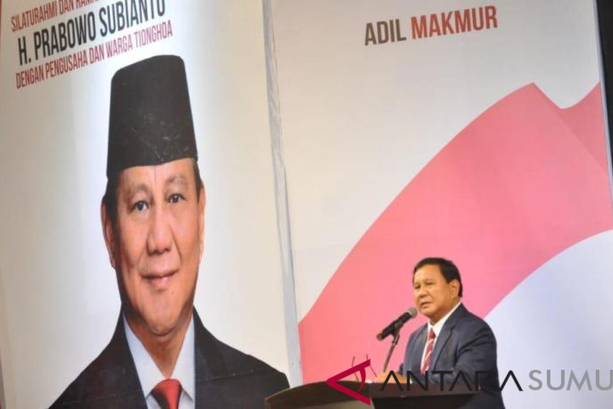 Prabowo: Pemimpin tidak bisa hanya untuk satu kelompok