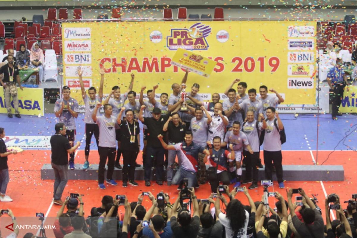 Bungkam Jakarta BNI, Samator Juara Proliga Ketujuh Kalinya