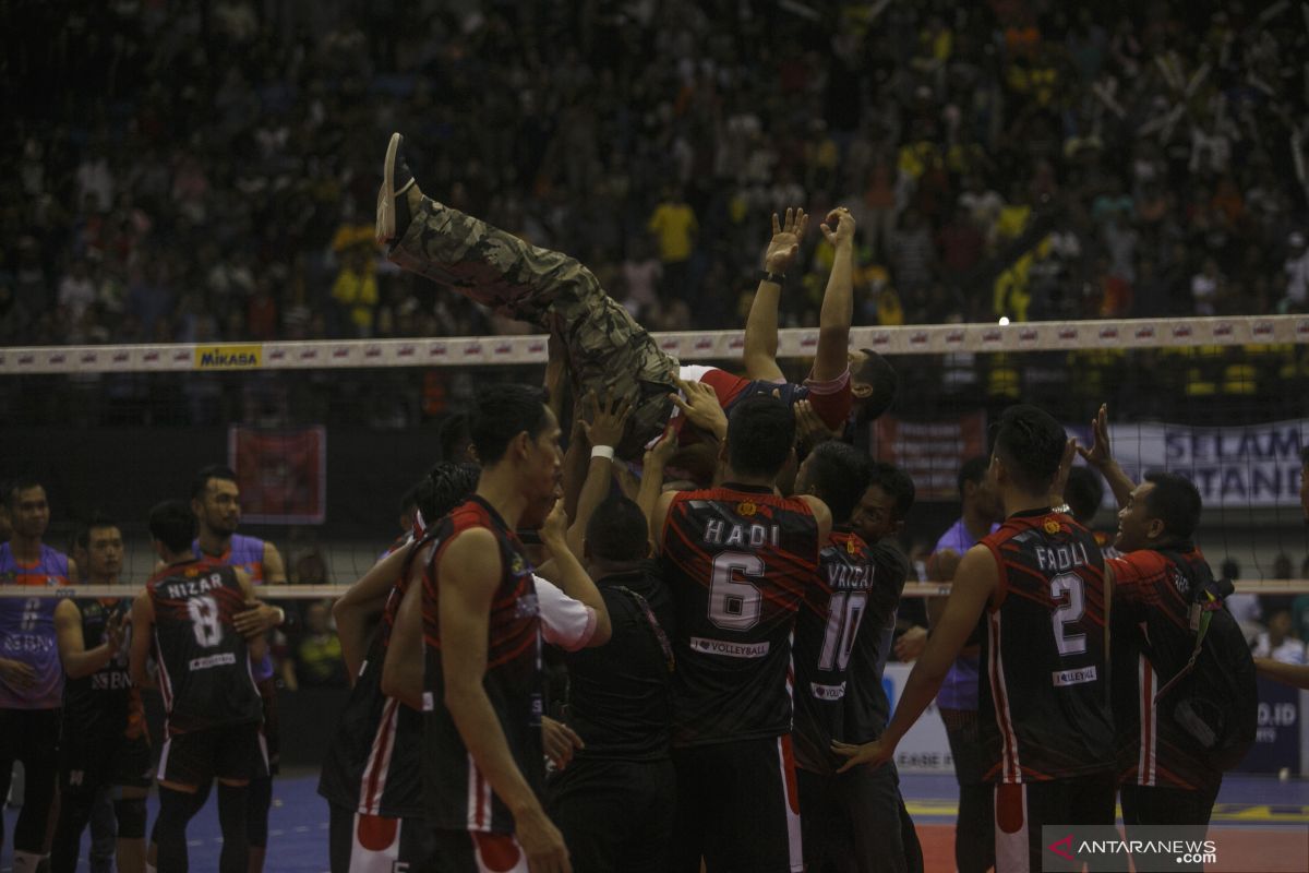 Samator raih gelar juara ketujuh di Proliga