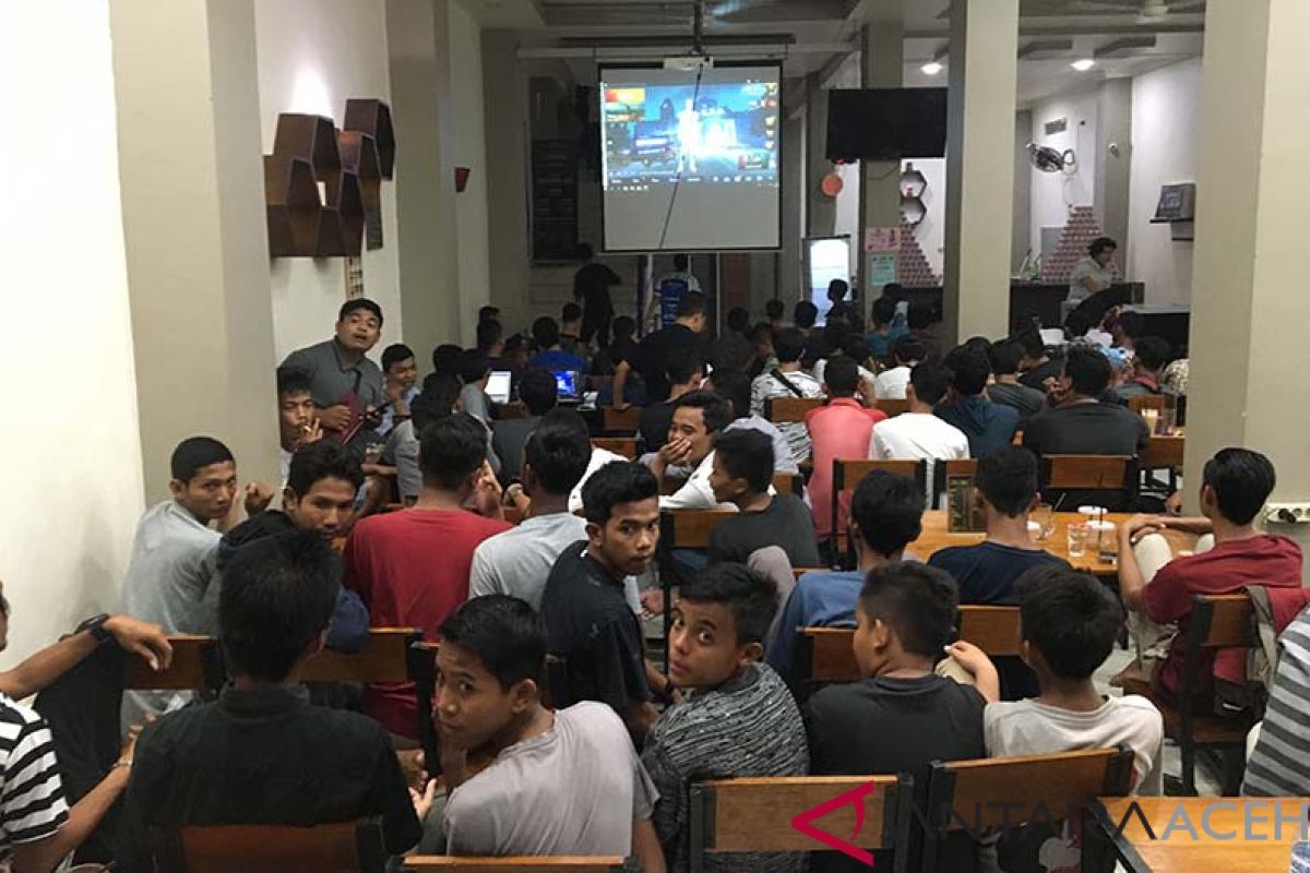Ratusan pemuda Nagan Raya ikuti perang online
