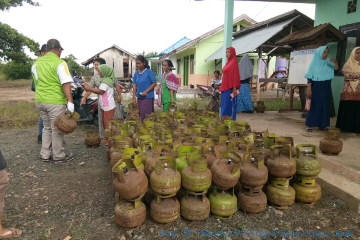 Harga LPG 3 Kg di Paser Capai Rp.50.000