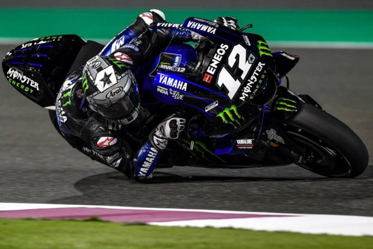 Ungguli Rins, Vinales tercepat hari pertama tes pramusim MotoGP di Qatar