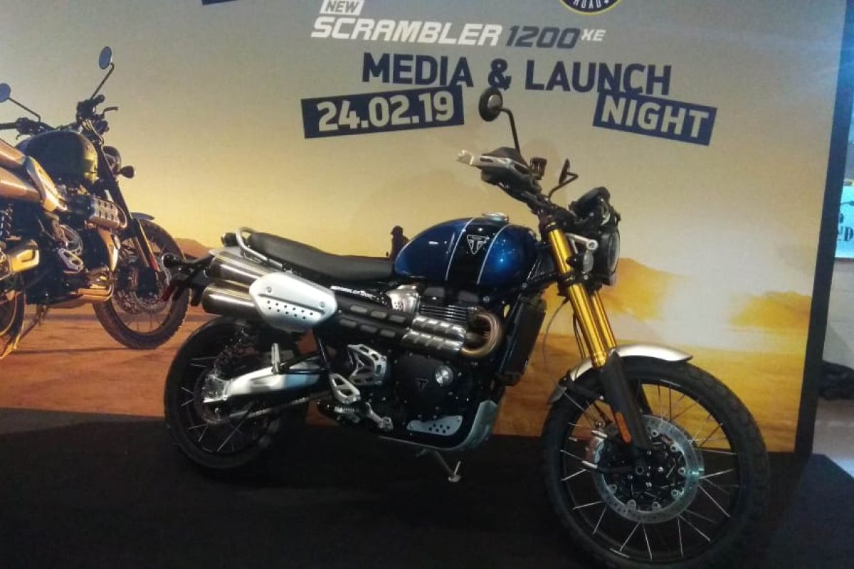 Triumph mulai pasarkan New Scrambler 1200 XE