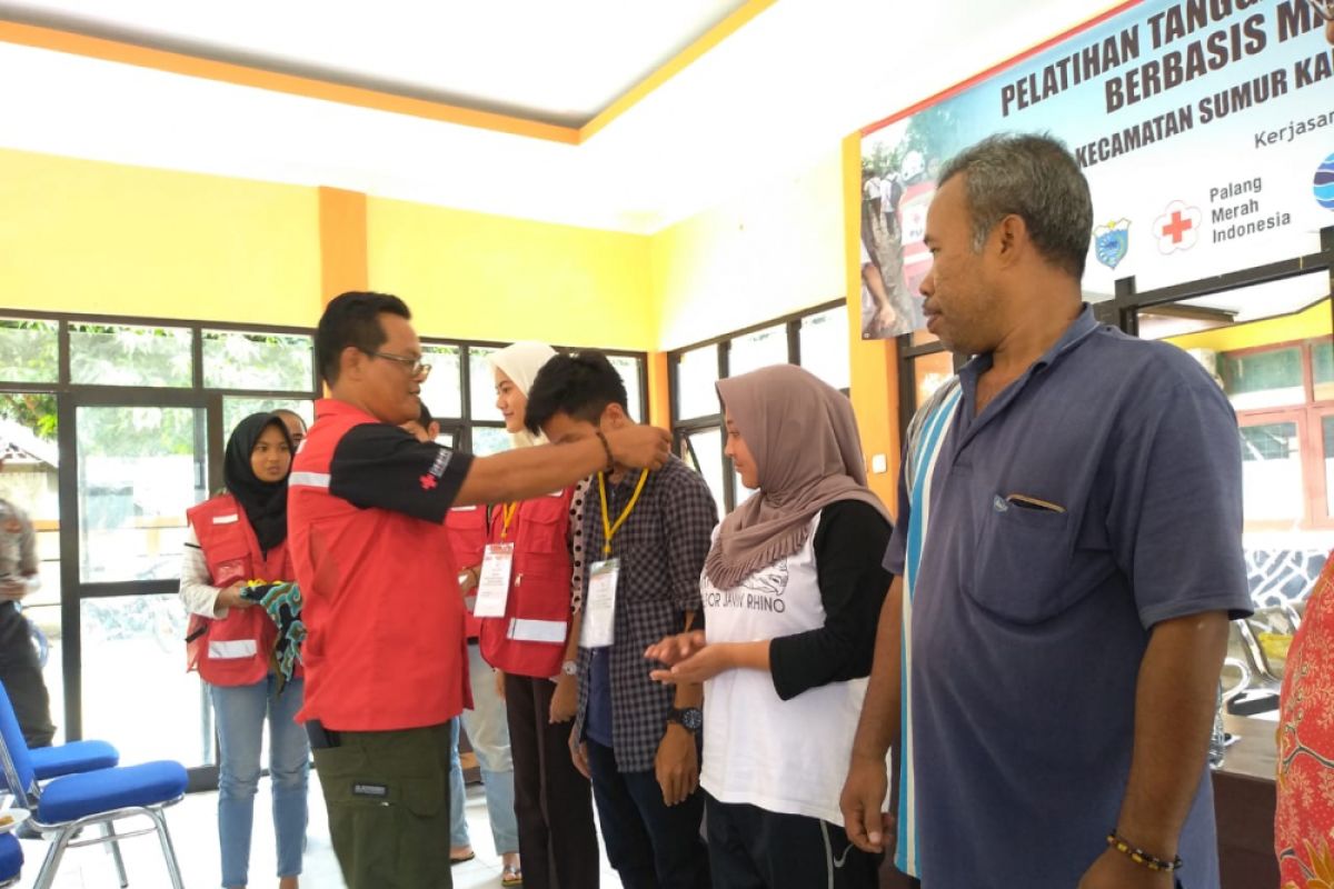 PMI Bekali Korban Tsunami Materi Penanggulangan Bencana