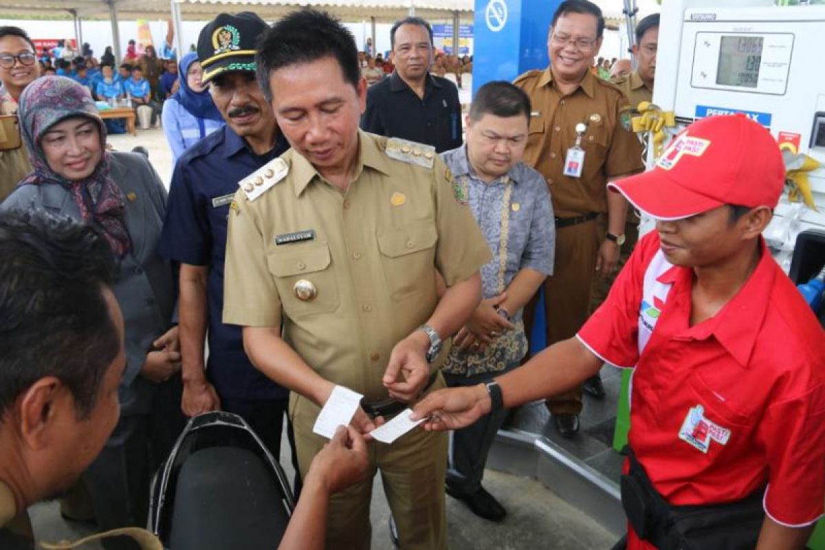 Harga BBM di SPBU sudah sesuai harga Pertamina, kata Nadalsyah