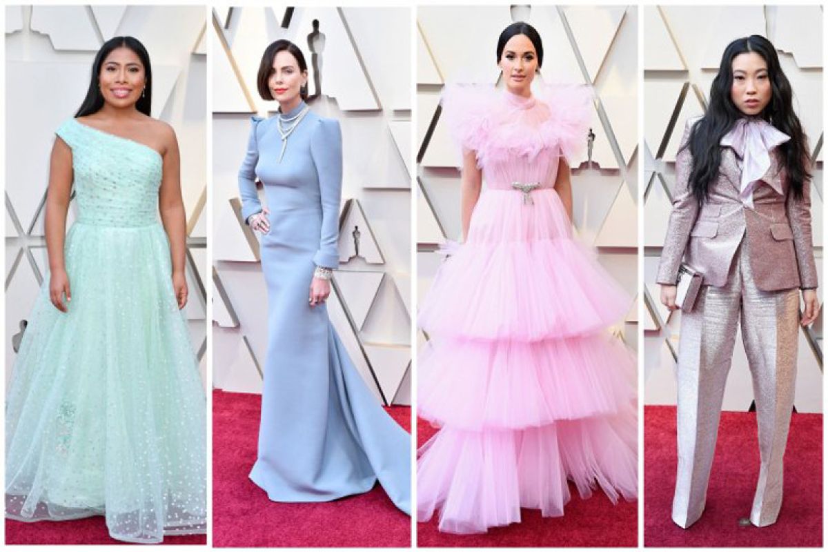 Warna pastel dominasi red carpet Oscar